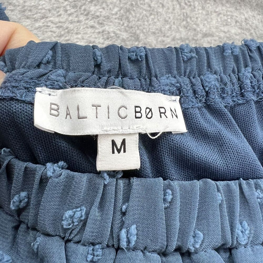 Baltic Born Navy Blue Off-Shoulder Maxi Dress - Picture 3 of 7